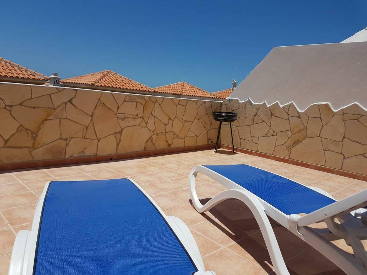 Villa Roque Del Conde With Fantastic Sea View, Terrace, Pool, Wifi, Sat-Tv, Garage Costa Adeje (Tenerife) Exterior foto