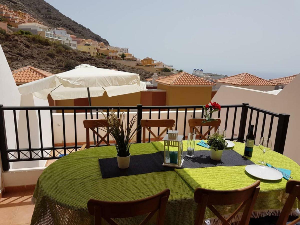 Villa Roque Del Conde With Fantastic Sea View, Terrace, Pool, Wifi, Sat-Tv, Garage Costa Adeje (Tenerife) Exterior foto