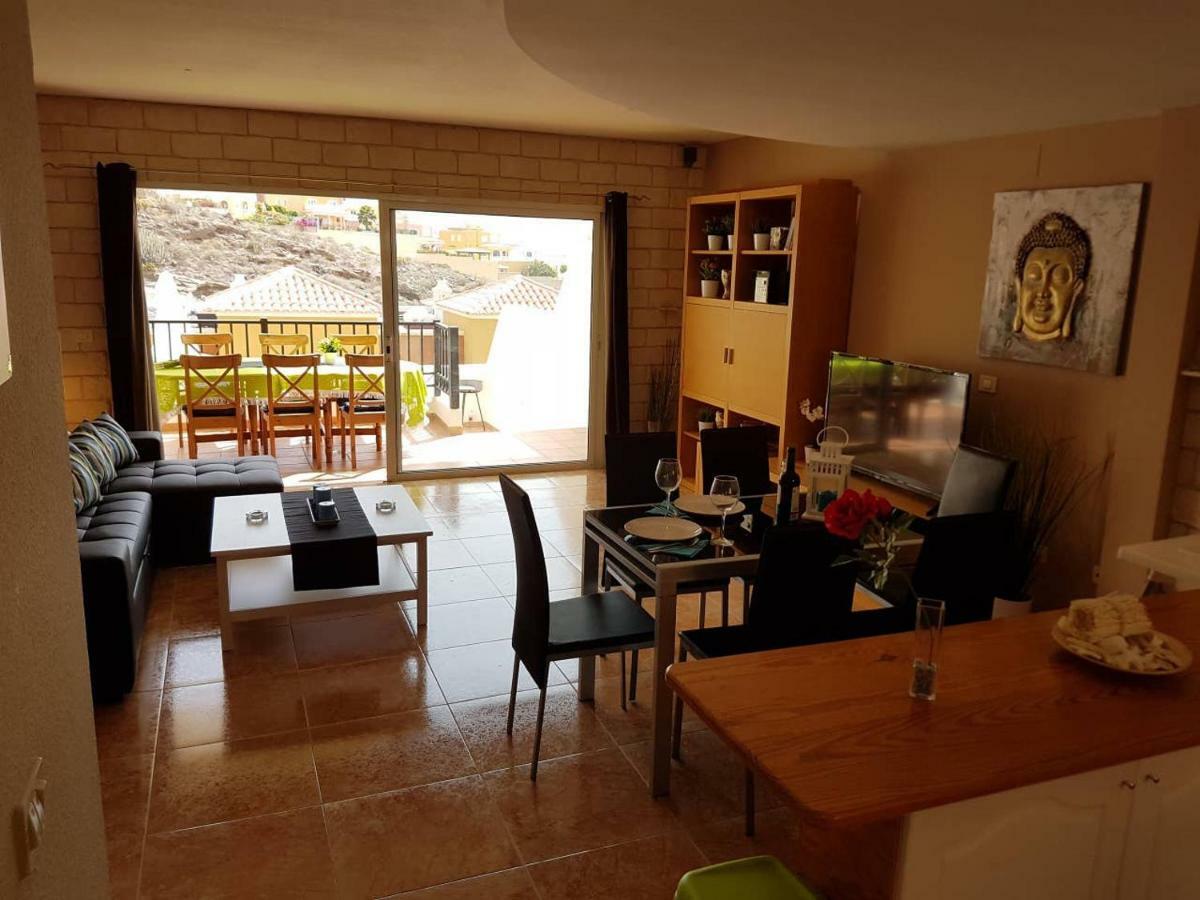 Villa Roque Del Conde With Fantastic Sea View, Terrace, Pool, Wifi, Sat-Tv, Garage Costa Adeje (Tenerife) Exterior foto