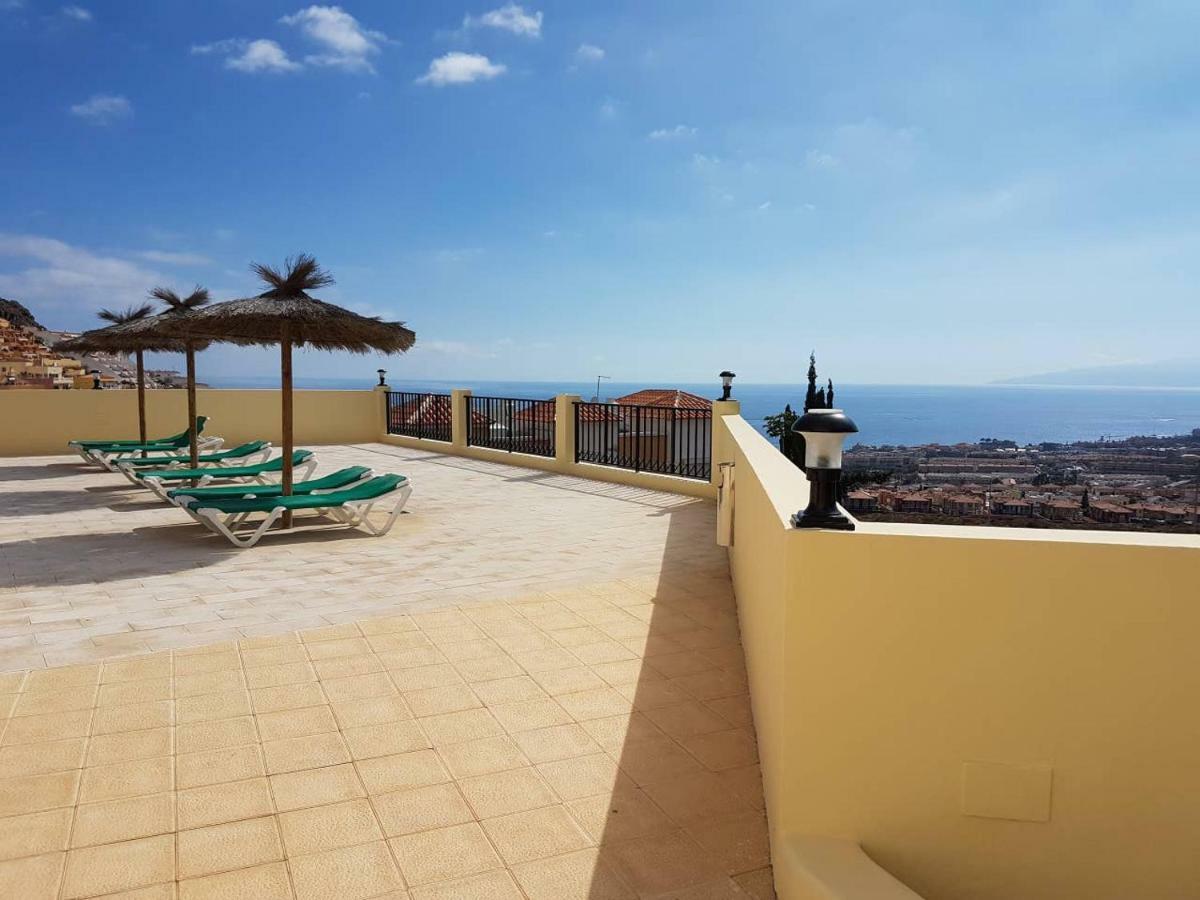 Villa Roque Del Conde With Fantastic Sea View, Terrace, Pool, Wifi, Sat-Tv, Garage Costa Adeje (Tenerife) Exterior foto