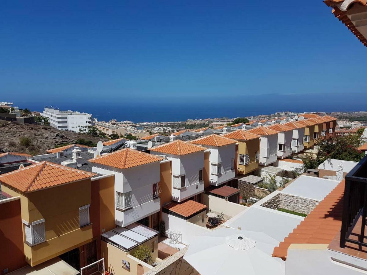 Villa Roque Del Conde With Fantastic Sea View, Terrace, Pool, Wifi, Sat-Tv, Garage Costa Adeje (Tenerife) Exterior foto